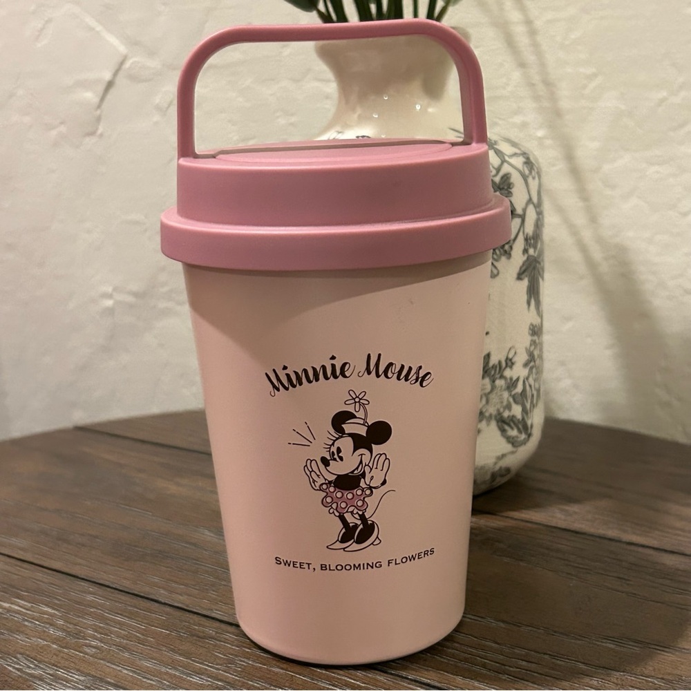 New Tokyo Disney Resort Minnie Mouse Tumbler Top Handle Disney 2023